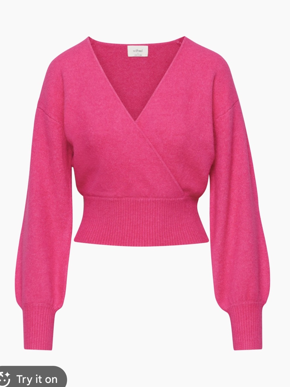 Wilfred SoftSpoke Dear Wrap Sweater small